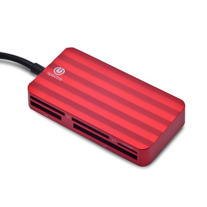 LECTOR TARJETAS DE MEMORIA SPECTRA CR-88B (ROJO) LECTOR TARJETAS DE MEMORIA SPECTRA CR-88B (ROJO)