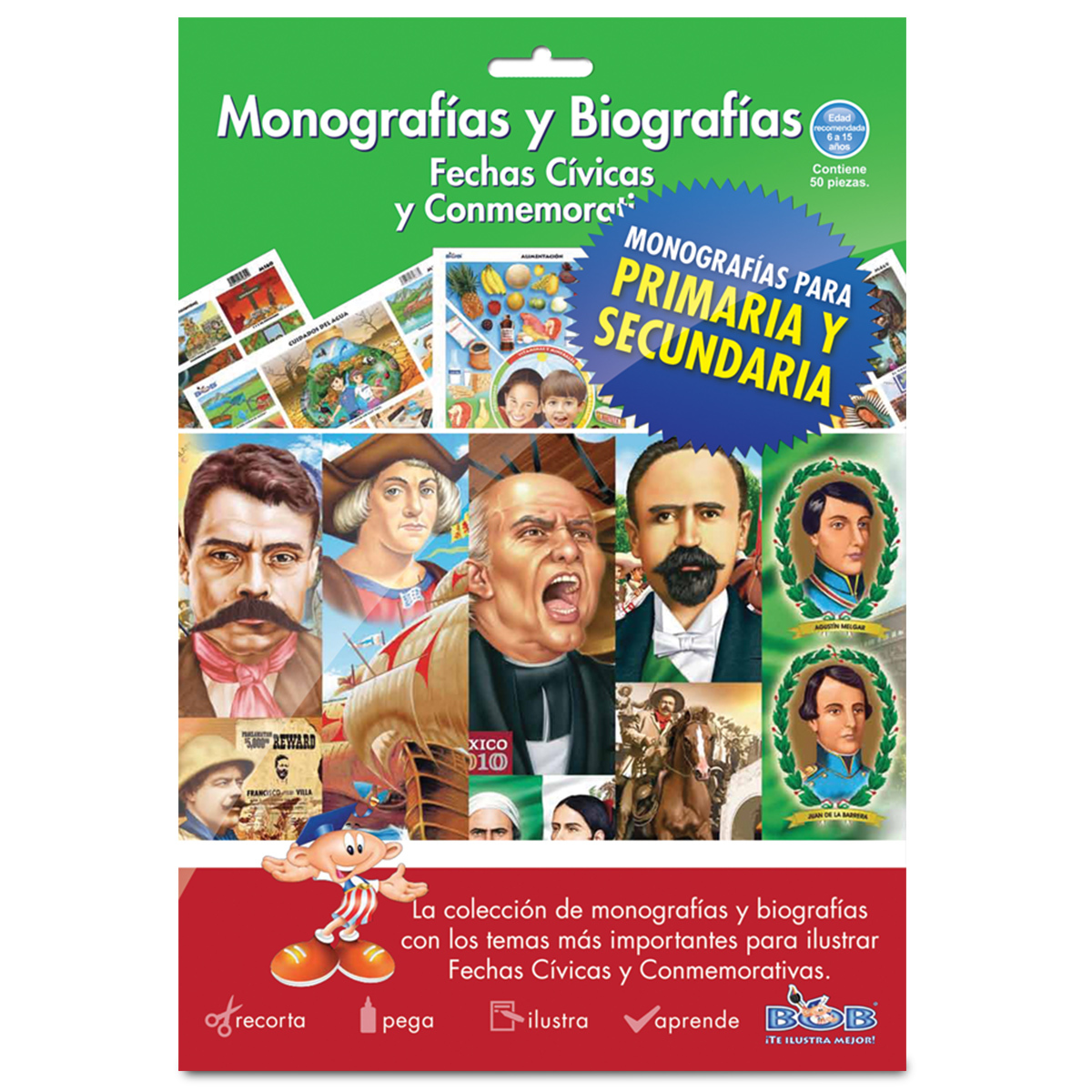 Paquete de Monografías Fechas Cívicas y Conmemorativas BOB