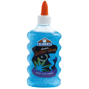 Pegamento con Diamantina Lavable Elmers Classic Glitter Glue / Azul / 1 pieza / 177 ml