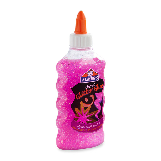 Pegamento con Diamantina Lavable Elmers Classic Glitter Glue / Rosa / 1 pieza / 177 ml