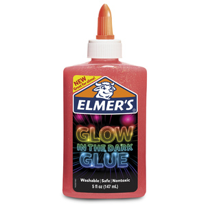 Pegamento con Diamantina Lavable Elmers Glow in The Dark Glue / Rosa / 1 pieza / 147 ml Pegamento con Diamantina Lavable Elmers Glow in The Dark Glue / Rosa / 1 pieza / 147 ml