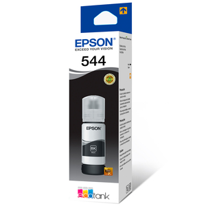 Botella de Tinta Epson T544 / T544120 AL / Negro / 4500 páginas / EcoTank