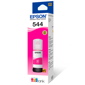 Botella de Tinta Epson T544 / T544320 AL / Magenta / 7500 páginas / EcoTank