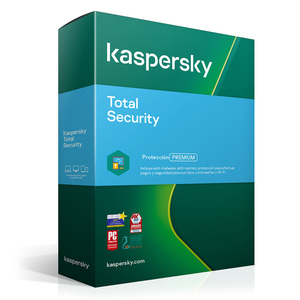 Antivirus Kaspersky Total Security / Licencia 1 año / 5 dispositivos / PC / Laptop / Mac / Dispositivos móviles Antivirus Kaspersky Total Security / Licencia 1 año / 5 dispositivos / PC / Laptop / Mac / Dispositivos móviles