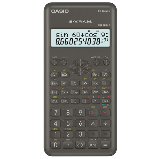 Calculadora Científica Casio S VPAM Negra