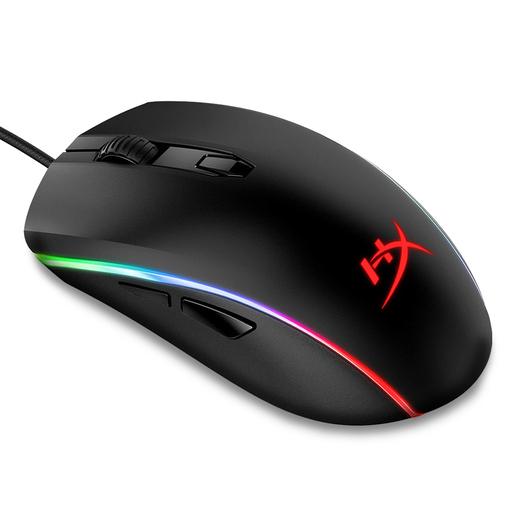Mouse Gamer Óptico Hyperx Pulsefire Surge / RGB / Alámbrico / USB / 16000dpi / Negro