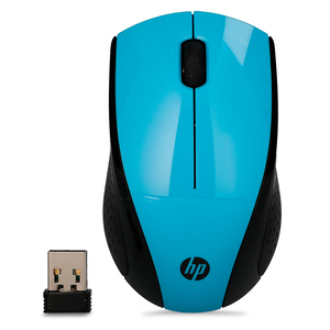 Mouse Inalámbrico Hp X3000 más McAfee / Receptor USB / Azul con negro / PC / Laptop Mouse Inalámbrico Hp X3000 más McAfee / Receptor USB / Azul con negro / PC / Laptop