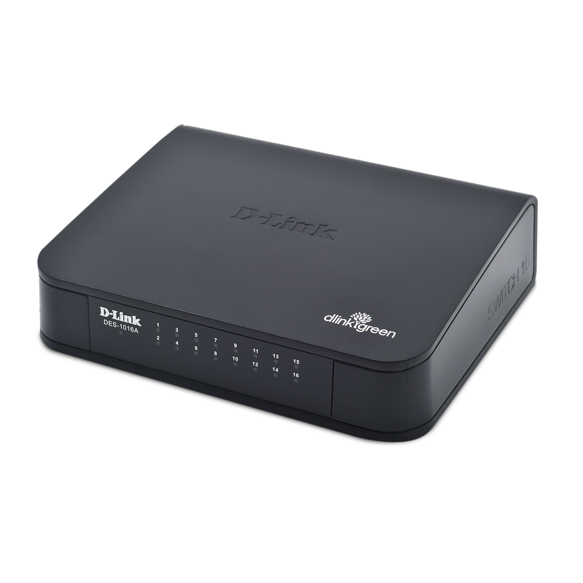 Switch Gigabit Ethernet DLink DES-1016A 16 puertos Negro