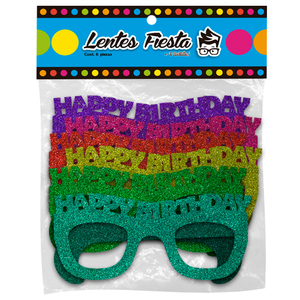 LENTES FIESTA HAPPY BIRTHDAY LENTES FIESTA HAPPY BIRTHDAY