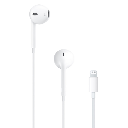 Audífonos Apple EarPods MMTN2AM A In ear Plug Lightning Blanco | Office  Depot Mexico