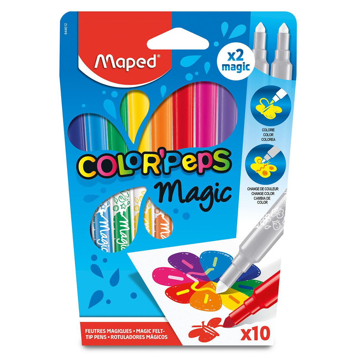 Marcadores Mágicos Colorpeps Maped / 10 piezas