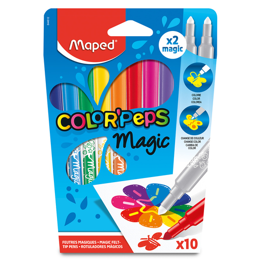 Marcadores Mágicos Colorpeps Maped / 10 piezas