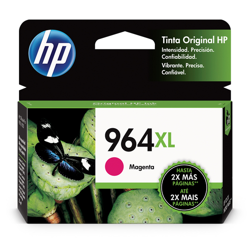 Cartucho de Tinta Hp 964XL / 3JA55AL / Magenta / 1600 páginas / OfficeJet Pro