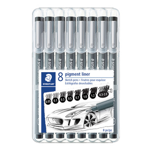 ESTILOGRAFO DESECHABLE STAEDTLER A6 (NEGRO, 8 PZS) ESTILOGRAFO DESECHABLE STAEDTLER A6 (NEGRO, 8 PZS)