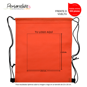 MORRAL PERSONALIZABLE NARANJA MORRAL PERSONALIZABLE NARANJA