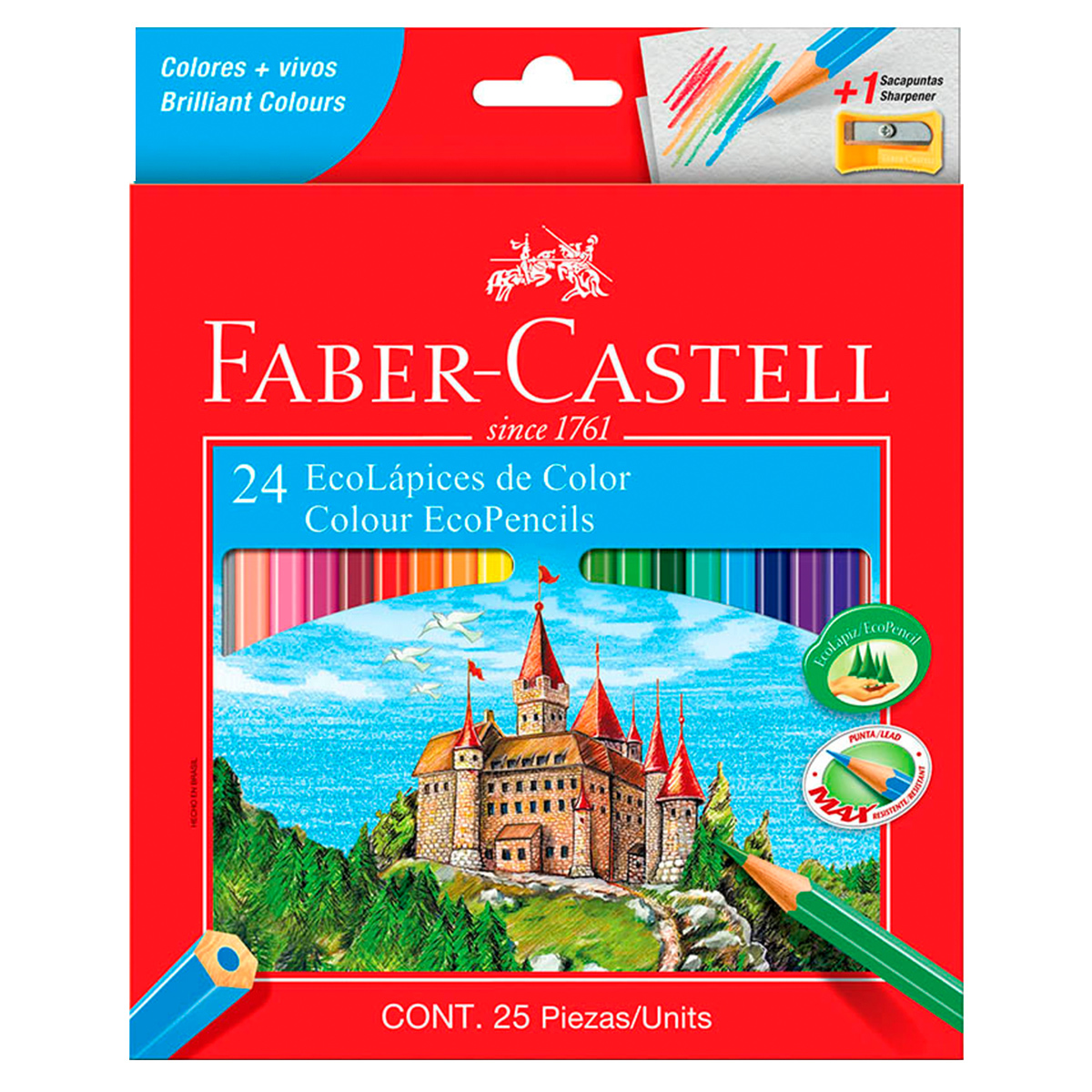 Resultado de imagen para faber castell 24 colores