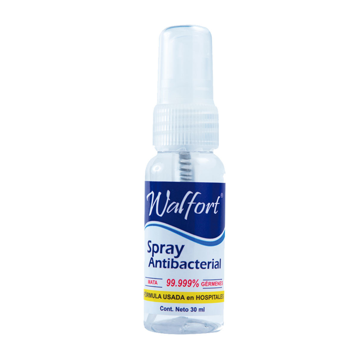 Spray Antibacterial de Bolsillo Walfort / 30 ml