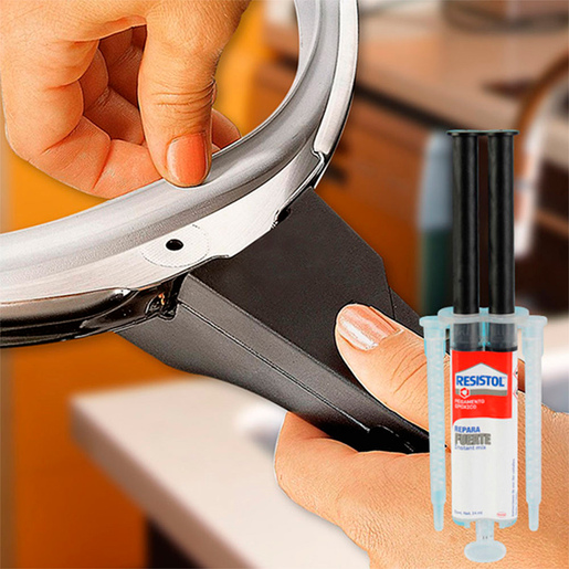 Pegamento Epóxico en Jeringa Resistol Repara Fuerte Instant Mix / 14 gr / 1 pieza