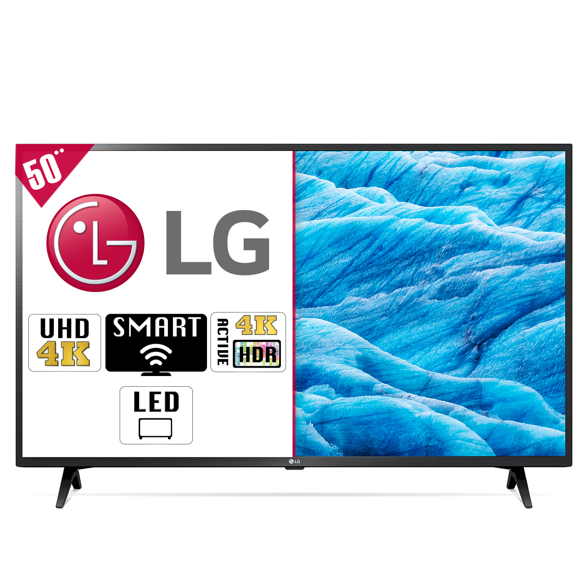 Pantalla LG 50 Pulgadas Smart Tv 4k Uhd Thinq Webos Bluetooh