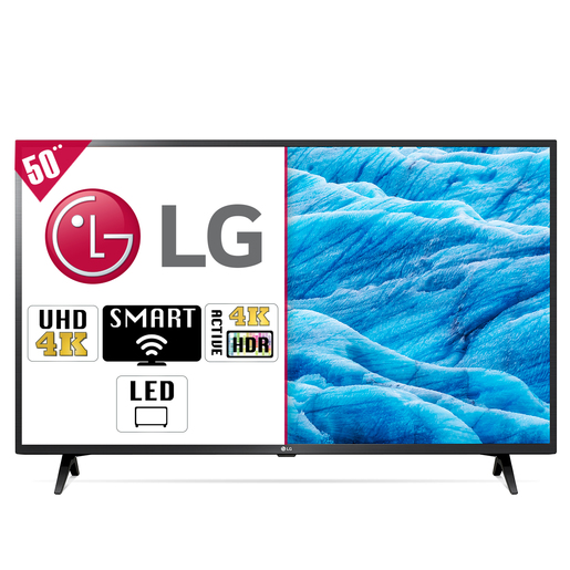 Pantalla TV LG 50UM7310PUA / Inteligencia Artificial ThinQ / 4K Ultra HD / 50 Pulg. / Smart TV / Led / Bluetooth / HDMI / USB