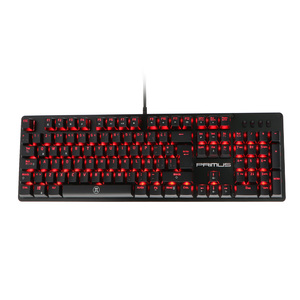 Teclado Gamer Alámbrico Primus Ballista 100T / USB / Led Rojo / Teclas doble inyección / Español / Negro Teclado Gamer Alámbrico Primus Ballista 100T / USB / Led Rojo / Teclas doble inyección / Español / Negro