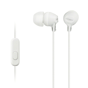 Audífonos Sony MDR EX14AP / In ear / Plug 3.5 mm / Blanco