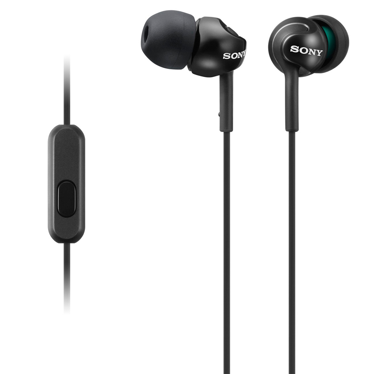 Audífonos Sony MDR EX110AP / In ear / Plug 3.5 mm / Negro