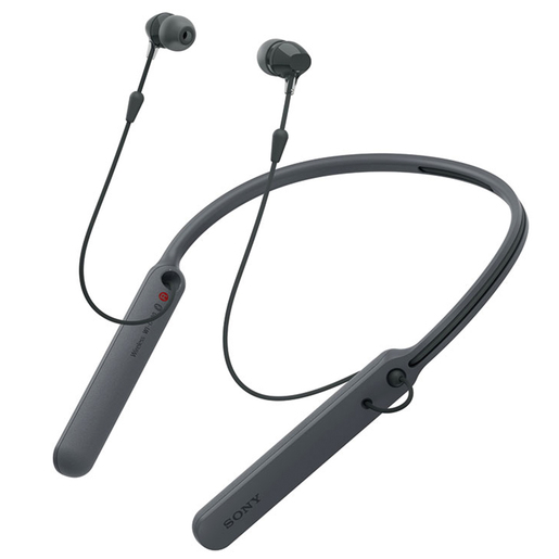 Audífonos Bluetooth Inalámbricos Sony WI C400 / In ear / NFC / Neckband / Negro