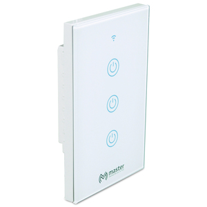 Apagador Inteligente Master / 3 Puertos / WiFi / Amazon / Google / Blanco Apagador Inteligente Master / 3 Puertos / WiFi / Amazon / Google / Blanco