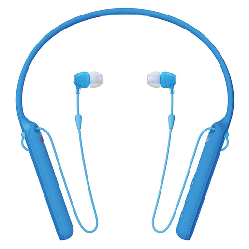 Audífonos Bluetooth Inalámbricos Sony WI C400 / In ear / NFC / Neckband / Azul