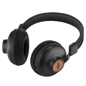 Audífonos de Diadema The House of Marley Positive Vibration 2 Wireless / On ear / Inalámbricos / Bluetooth / Entrada 3.5 mm / Cable trenzado / Negro Audífonos de Diadema The House of Marley Positive Vibration 2 Wireless / On ear / Inalámbricos / Bluetooth / Entrada 3.5 mm / Cable trenzado / Negro