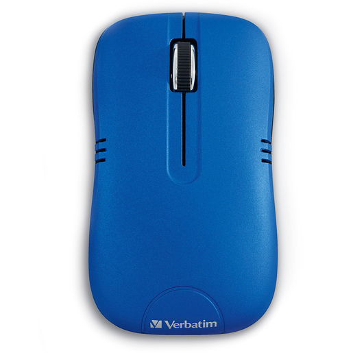 Mouse Inalámbrico Verbatim 99766 Nano receptor USB PC/Laptop/Mac Azul