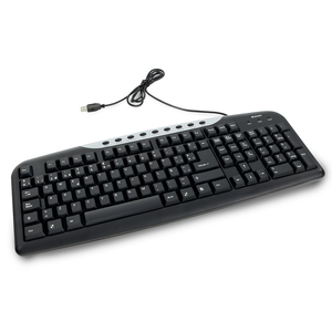 Teclado Alámbrico Verbatim 98109 / USB / Windows / Mac OS / Estándar / Negro Teclado Alámbrico Verbatim 98109 / USB / Windows / Mac OS / Estándar / Negro