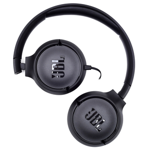 Audífonos de Diadema JBL Tune 500 Pure Bass Sound / On ear / Plug 3.5 mm / Cable plano / Negro