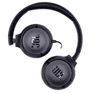 Audífonos de Diadema JBL Tune 500 Pure Bass Sound / On ear / Plug 3.5 mm / Cable plano / Negro Audífonos de Diadema JBL Tune 500 Pure Bass Sound / On ear / Plug 3.5 mm / Cable plano / Negro