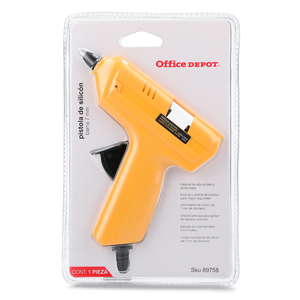 Pistola de Silicón EA50061 Office Depot / 20 W / Amarillo Pistola de Silicón EA50061 Office Depot / 20 W / Amarillo