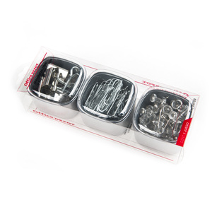 Set de Chinchetas Clips Y Sujetadocumentos Office Depot / 76 piezas Set de Chinchetas Clips Y Sujetadocumentos Office Depot / 76 piezas