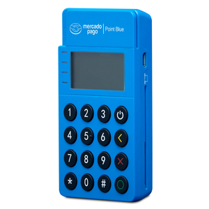 Lector de Tarjetas Bancarias Inalámbrico Mercado Pago Point Blue / Bluetooth / WiFi / Azul Lector de Tarjetas Bancarias Inalámbrico Mercado Pago Point Blue / Bluetooth / WiFi / Azul
