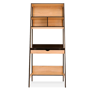 Librero Escritorio Abatible 4Tune FID2014R / Café / MDF Librero Escritorio Abatible 4Tune FID2014R / Café / MDF