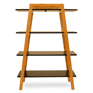 Librero con Base de Bamboo 4Tune FIF5056R / Café / MDF / Librero con Base de Bamboo 4Tune FIF5056R / Café / MDF /