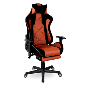 Silla Ejecutiva Office Depot Gamer Bichrome / Polipiel / Naranja con negro Silla Ejecutiva Office Depot Gamer Bichrome / Polipiel / Naranja con negro