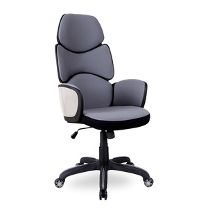 Silla Ejecutiva Techni Mobili Ergonomic / Tela / Gris con blanco Silla Ejecutiva Techni Mobili Ergonomic / Tela / Gris con blanco