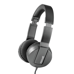 Audífonos de Diadema Maxell Metalz / On ear / Plug 3.5 mm / Cable plano / Negro metálico