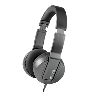 Audífonos de Diadema Maxell Metalz / On ear / Plug 3.5 mm / Cable plano / Negro metálico Audífonos de Diadema Maxell Metalz / On ear / Plug 3.5 mm / Cable plano / Negro metálico