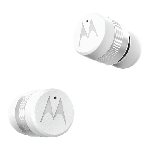 Audífonos Bluetooth Inalámbricos Motorola Vervebuds 110 Blanco