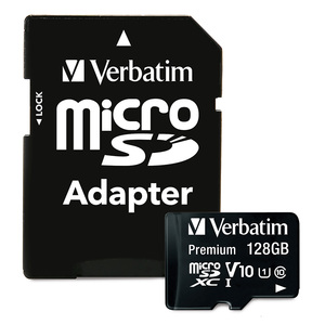 Memoria Micro SD con Adaptador Verbatim Premium 44085 / 128gb / SDXC / UHS-I / V10 / Clase 10 Memoria Micro SD con Adaptador Verbatim Premium 44085 / 128gb / SDXC / UHS-I / V10 / Clase 10