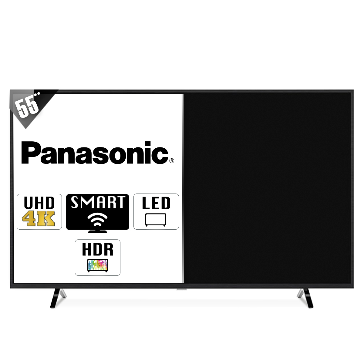 Pantalla Panasonic Smart TV 55 pulg. GX500 Led 4K UHD