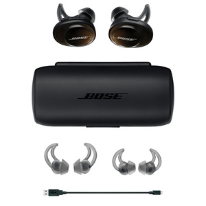 Audífonos Bluetooth Inalámbricos Deportivos Bose Soundsport Free / In ear / True Wireless / Negro