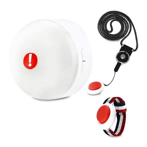 Sensor SOS con Alarma para Emergencias RadioShack J13 / Blanco
