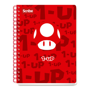 Cuaderno Profesional Scribe Mario Bros Raya 200 hojas  Cuaderno Profesional Scribe Mario Bros Raya 200 hojas